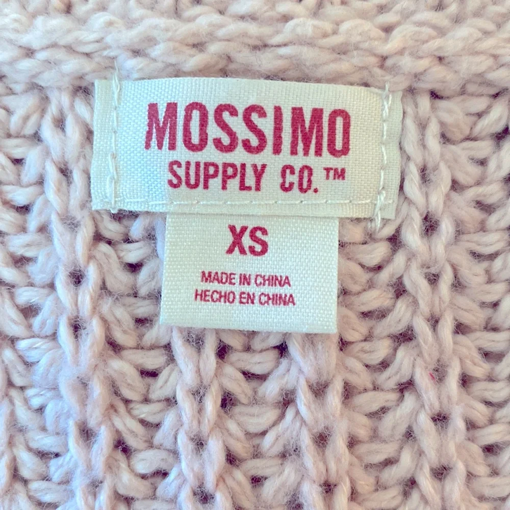 Mossimo Supply Co. Blush Cardigan Sweater Size XS